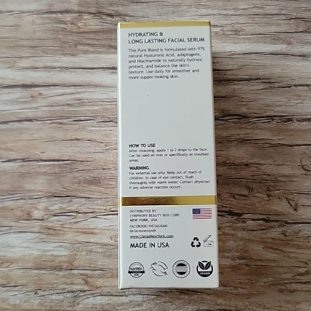 Clara's New York Advanced Serum Hyaluronic Acid